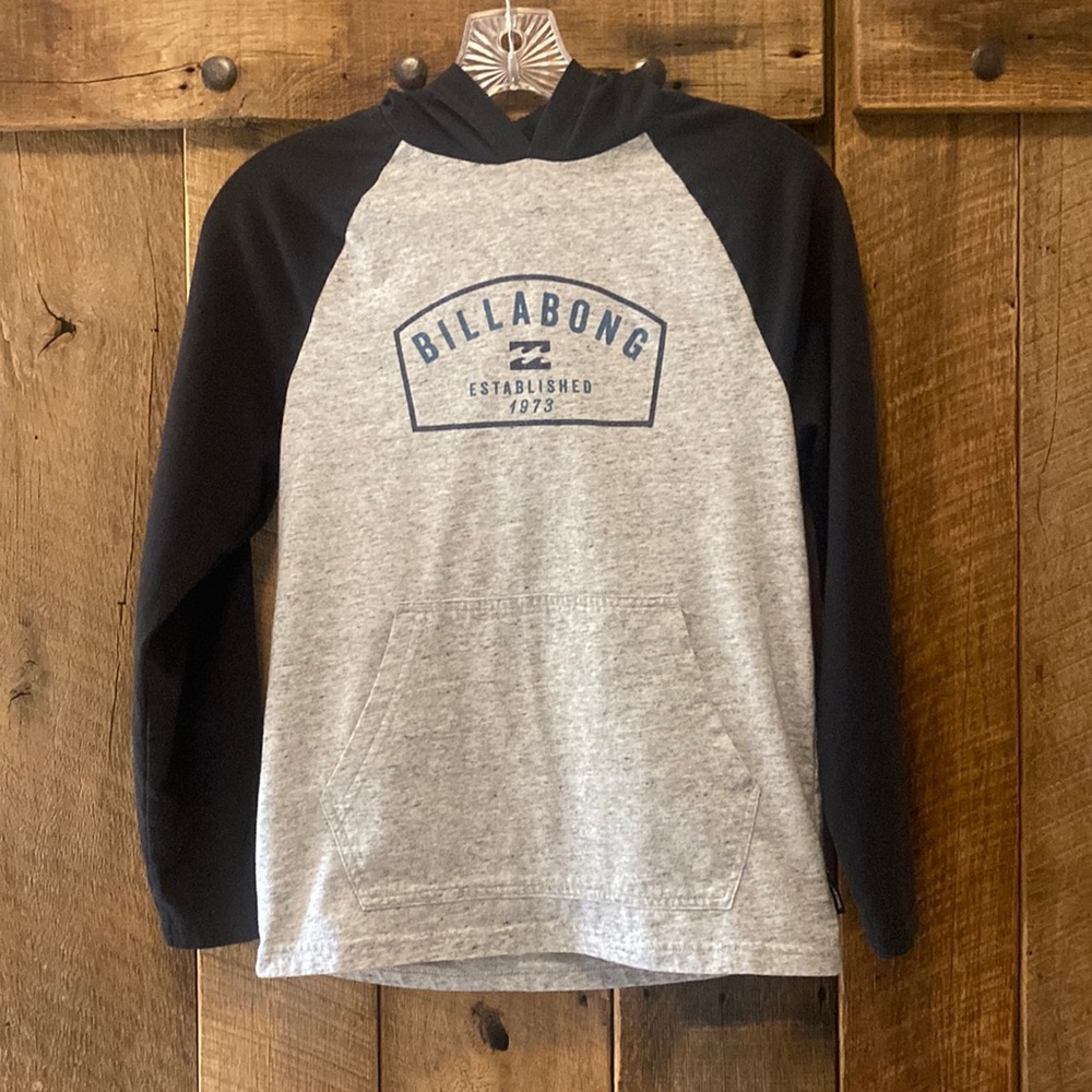 Billabong pullover w hood
